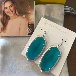 Kendra Scott Ella Drop Earrings London Blue